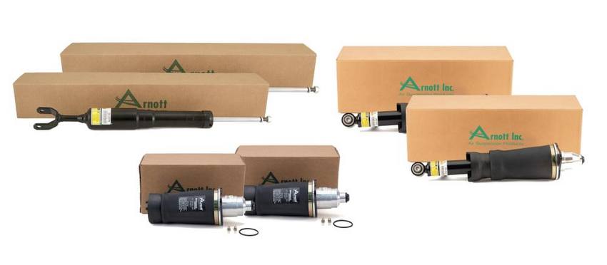 Audi Suspension Strut and Shock Absorber Assembly Kit - Front and Rear 4Z7616052A - Arnott 3999787KIT